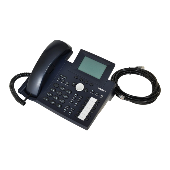 Snom  360 User Manual