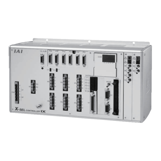 IAI X-SEL QX Operation Manual