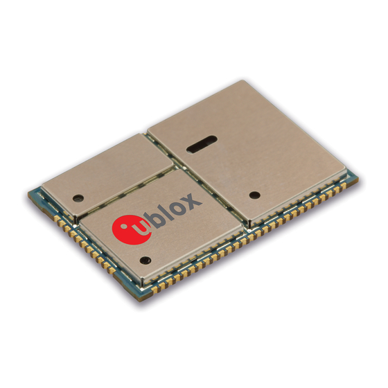 Ublox LISA-U100 Integration Manual