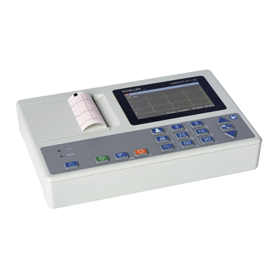Schiller CARDIOVIT AT-1 G2 User Manual