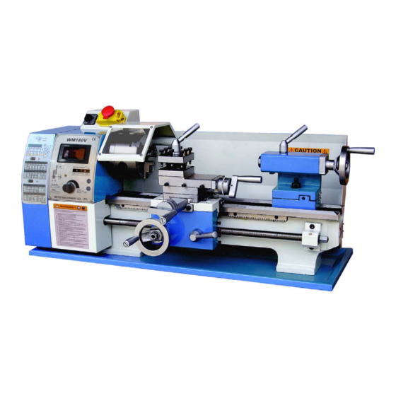WEISS WM180V Operator's Manual