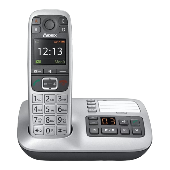 Widex Gigaset W570A Manual