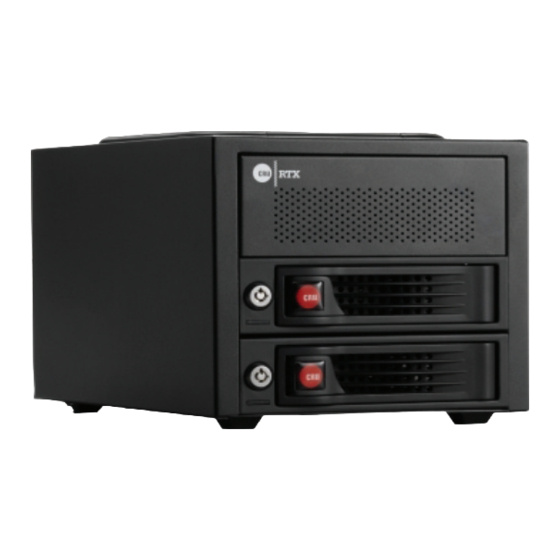 CRU RTX220-3SJ Quick Start Manual