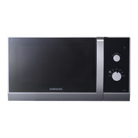 Samsung GE102N Owner's Instructions & Cooking Manual
