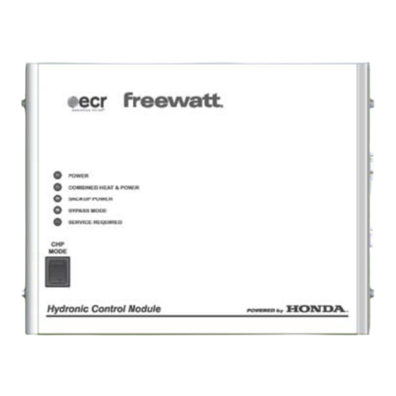 ECR freewatt HDJ Manuals