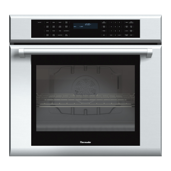 Thermador M301E Series Use And Care Manual
