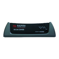 Sierra Wireless AirLink GX400 User Manual
