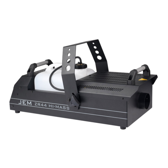 Martin JEM ZR44 HI-MASS User Manual