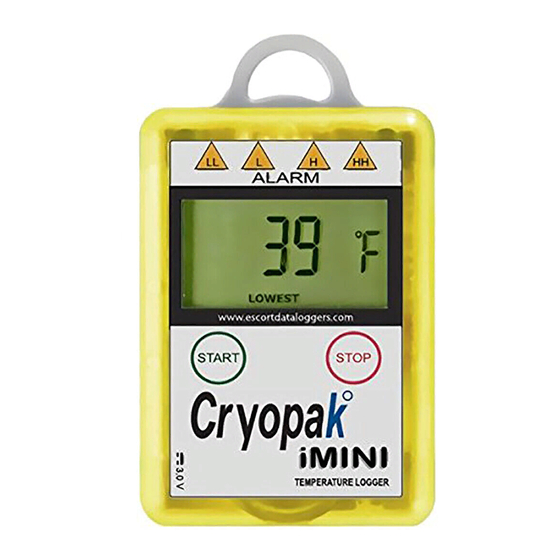 Cryopak MX-IN-S-8-L User Manual