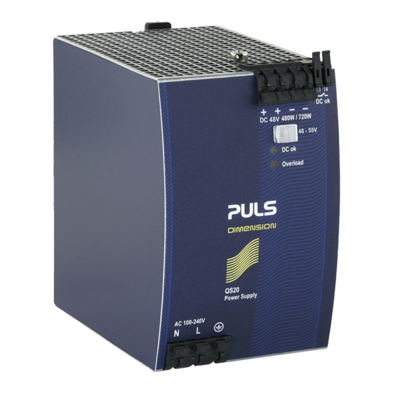 Puls DIMENSION Q-Series Manual