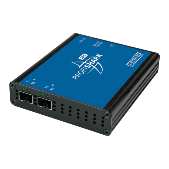 ProfiTap ProfiShark 10G Installation And Configuration Manual
