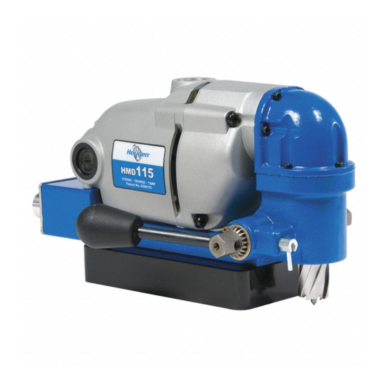 Hougen HMD115 Series Operator's Manual