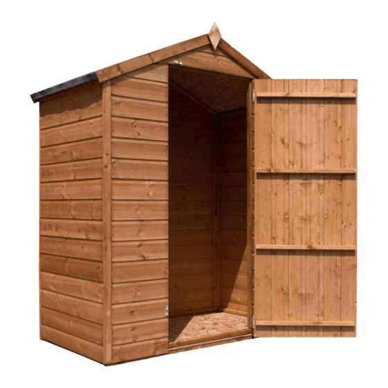 Mercia Garden Products 01OSBA0305SDNW-V1 General Instructions