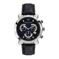 Chronos Manufactures Chrono Diamond Nestor 10600 Instruction Manual / International Guarantee