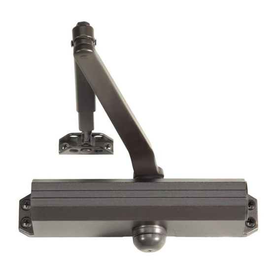 Assa Abloy Norton 1600 Quick Start Manual