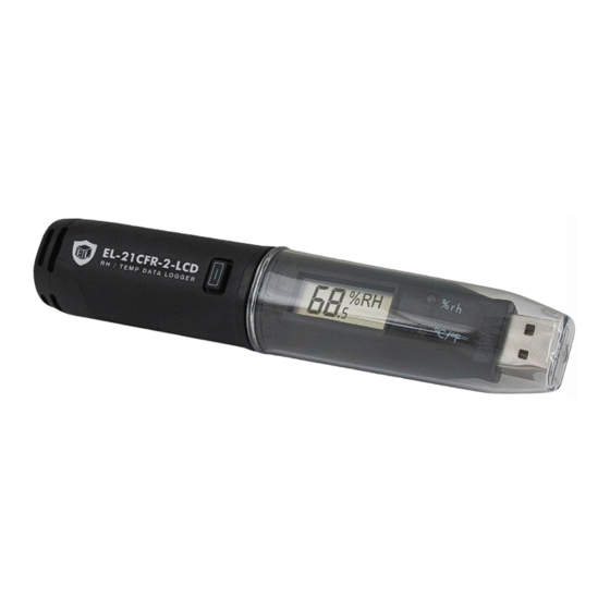 EasyLog 21CFR Quick Start Manual