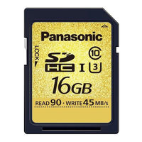 Panasonic RP-SDUC32GAK Operating Instructions Manual