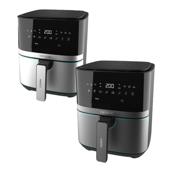 cecotec CECOFRY FULL INOXBLACK 5500 CONNECTED PACK Manuals