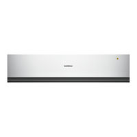 Gaggenau WSP22 1 2 Series User Manual And Installation Instructions