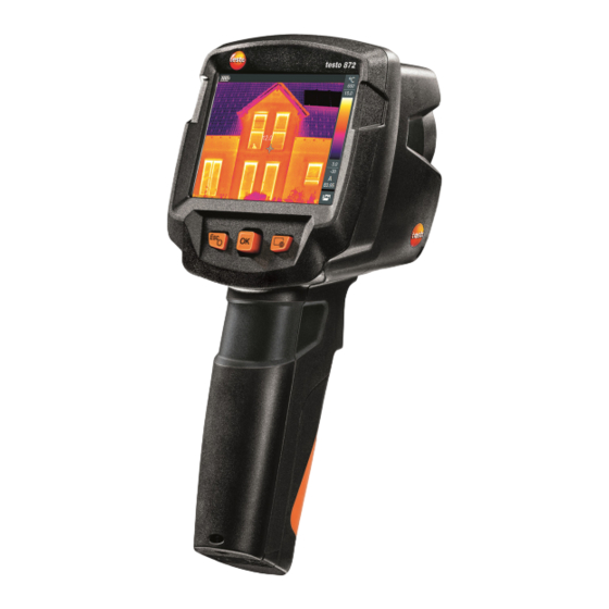 TESTO 865 Quick Start Manual