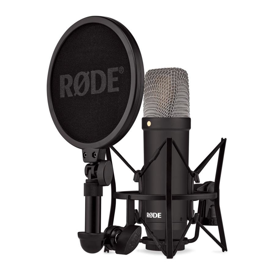 RODE NT1 Signature Series Manual