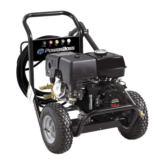 PowerBoss Pressure Washer Operator's Manual