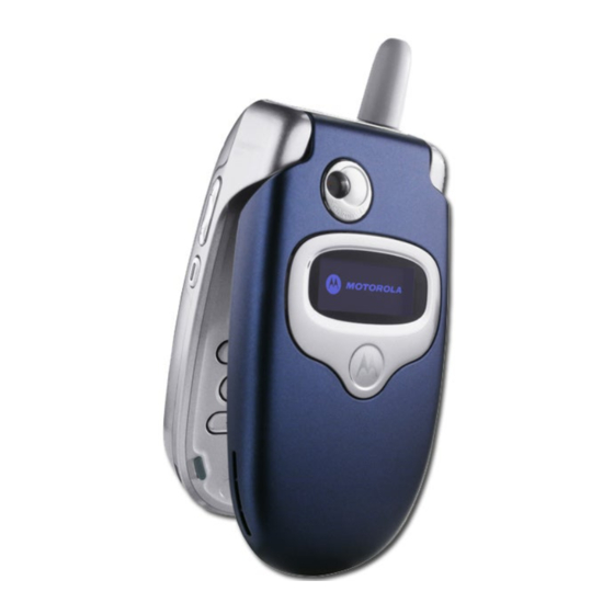 Motorola GSM V300 User Manual