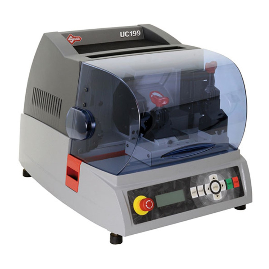 Silca UC 199 Operating Manual
