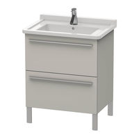 DURAVIT XL 6516 Installation Instructions Manual