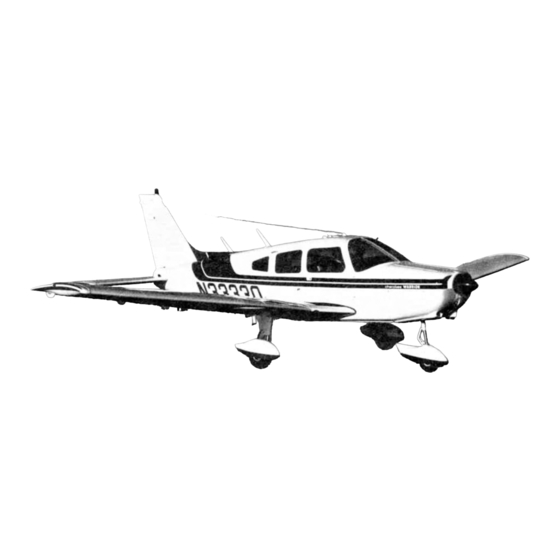 Piper cherokee WARRIOR Pilots Operating Manual