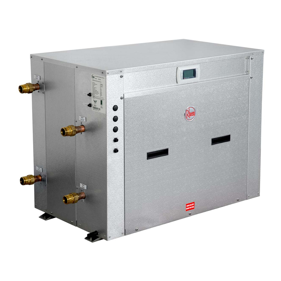 RHEEM 35KW OWNER'S MANUAL AND INSTALLATION INSTRUCTIONS Pdf Download ...