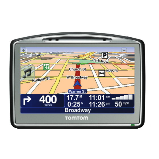TomTom Car Navigation System  GO User Manual