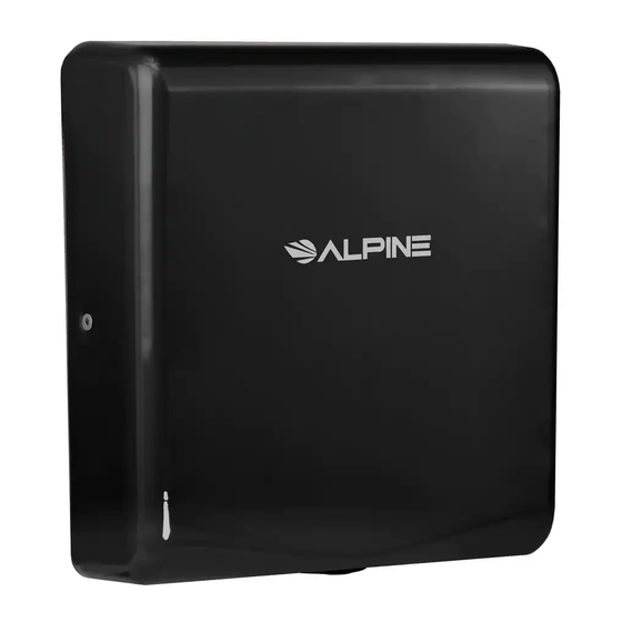 Alpine 405-10-BLA Manuals