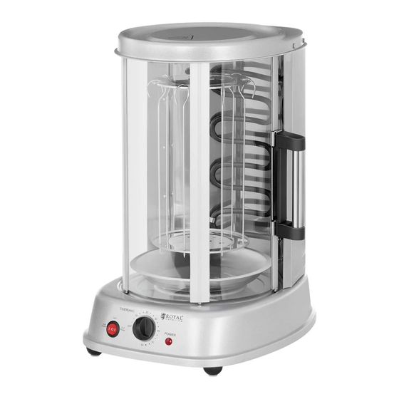 Royal Catering RCGV-1400 User Manual