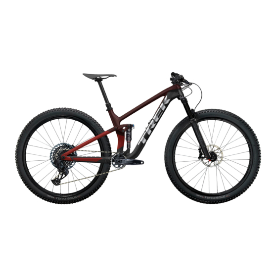 Trek MY22 Top Fuel Quick Reference