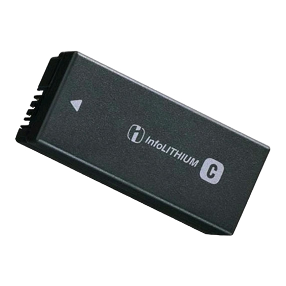 Sony NP-FC11 Manuals