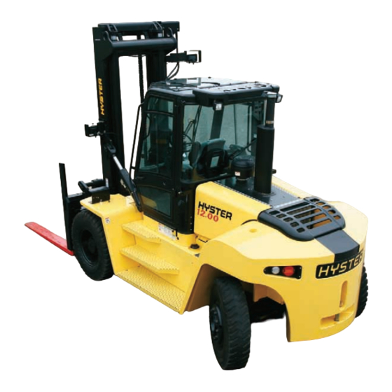 Hyster J019 Service & Repair Manual