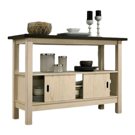 Furniture of America Jamestown CM3487SV Assembly Instructions Manual