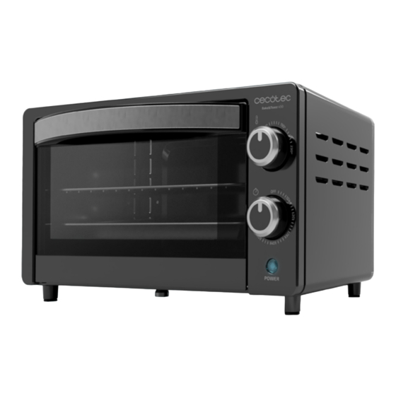 cecotec Bake&Toast 450 Instruction Manual