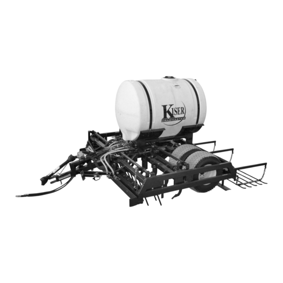 abi KISER DragMaster Operator's Manual