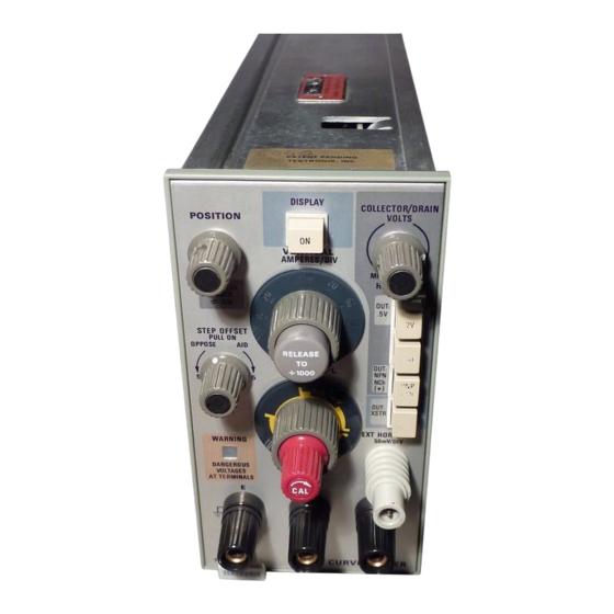 Tektronix 5CT1N Manuals