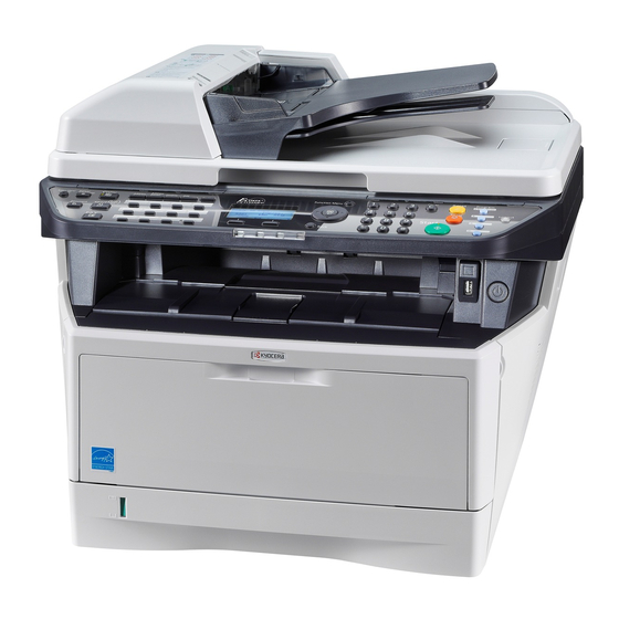 Kyocera FS 1030D - B/W Laser Printer Manuals