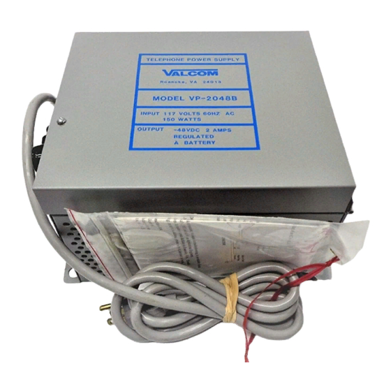 Valcom VP-2048B Product Description Manual