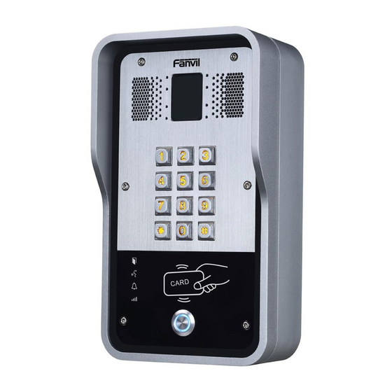 Fanvil i31S Quick Installation Manual
