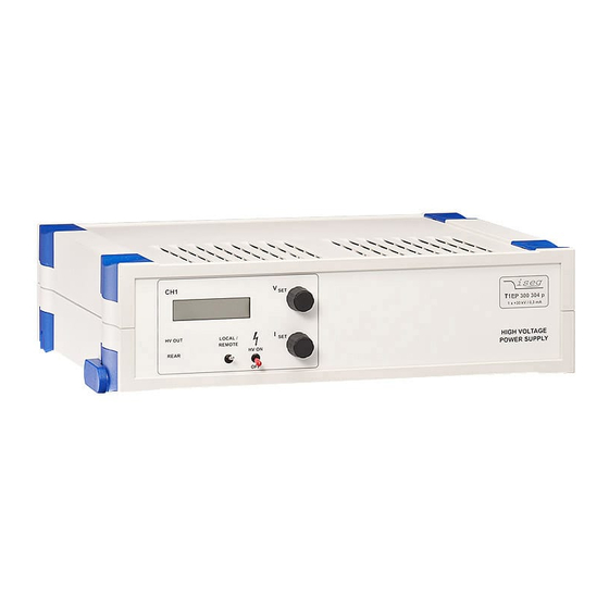 iseg THQ Series Technical Documentation Manual