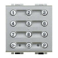 Bticino N4606 Instructions For Use Manual
