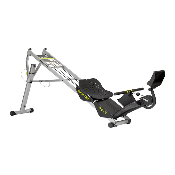 Total Gym INCLINE ROW Owner's Manual