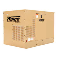 Winco PSS20B2W/C Installation And Operator's Manual