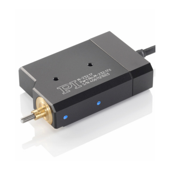 PI M-232.17 User Manual