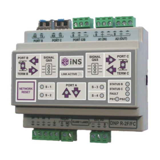 Intelligent network solutions DNP-R-2F-K User Manual